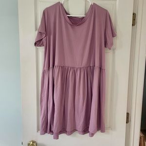 Chic soul purple dress 1X